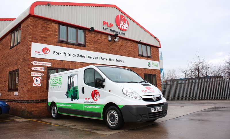 PLP-Lift-Trucks-Office PLP LIft Trucks Dinnington HQ